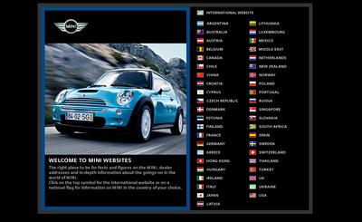  MINI.COM -- BMW mini cooper featured site 