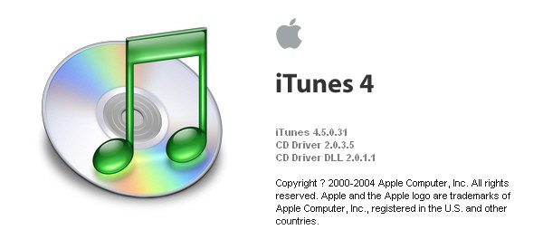  About iTunes 4.5 