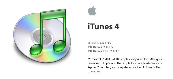  iTunes 4.6版本信息 