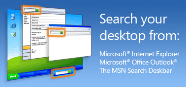  MSN Desktop Search 