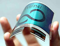  Fujitsu colored electronic paper 