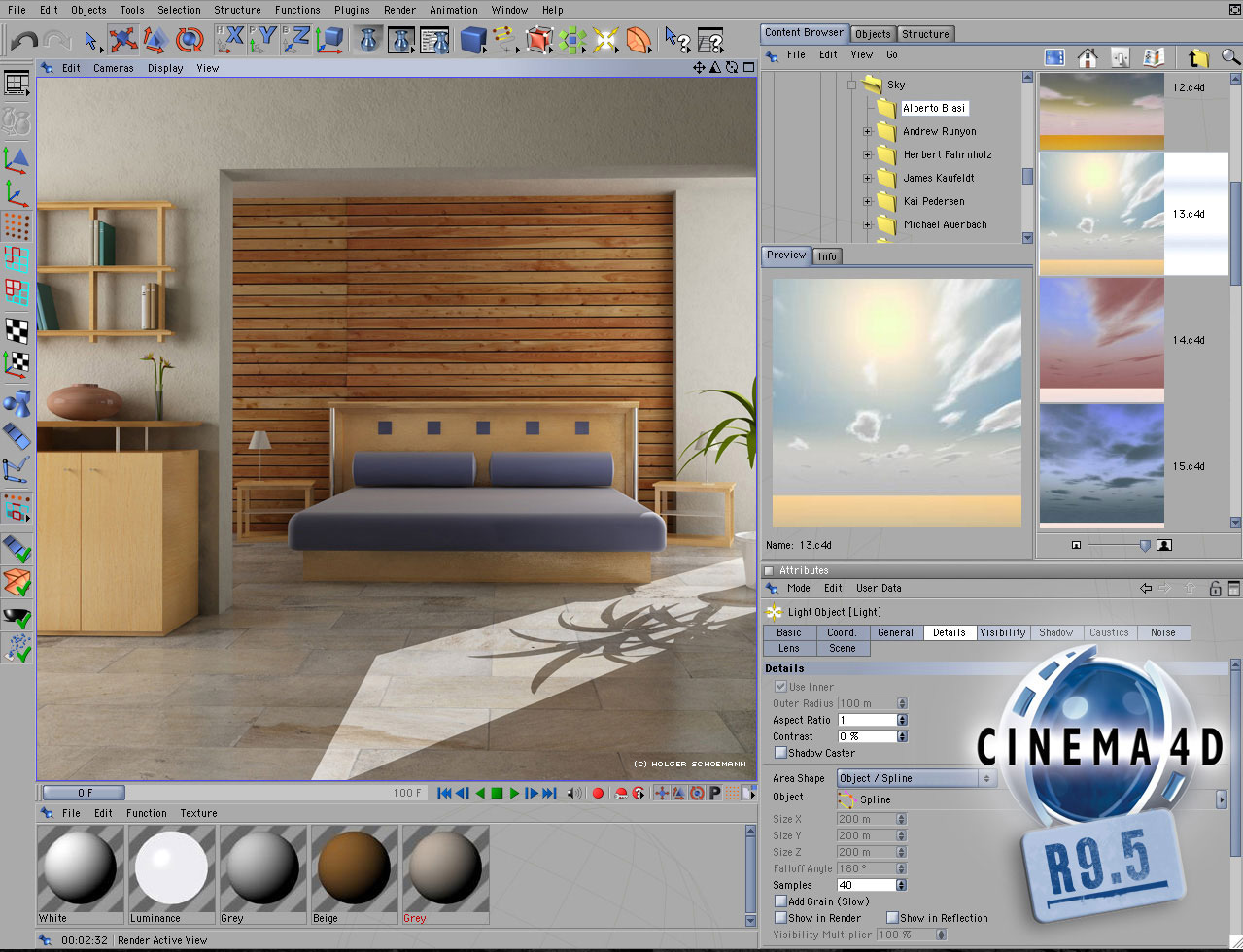 Plod: Cinema 4D R9.5呼之欲出，modo 201发布