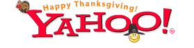 Yahoo!感恩节logo 