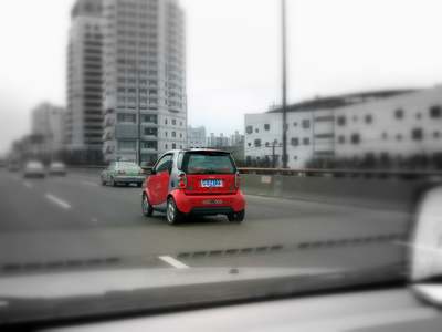 Smart on Shanghai street