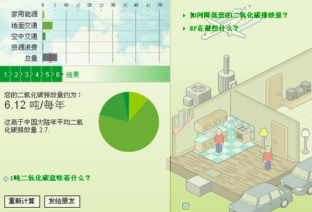 BP碳排放计算器