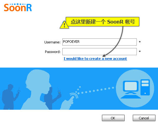 soonr create new account